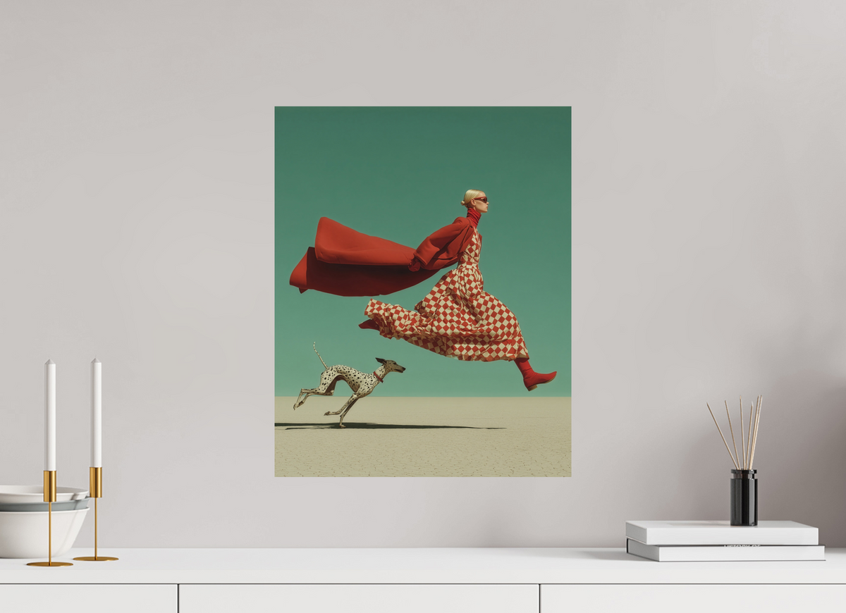 40 x 50 cm, Photo Print On Fuji Crystal DP II Red Horizon II