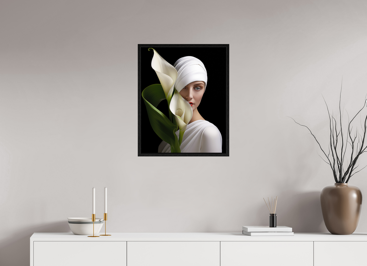 50 x 62,5 cm, Floater Frame Calla III