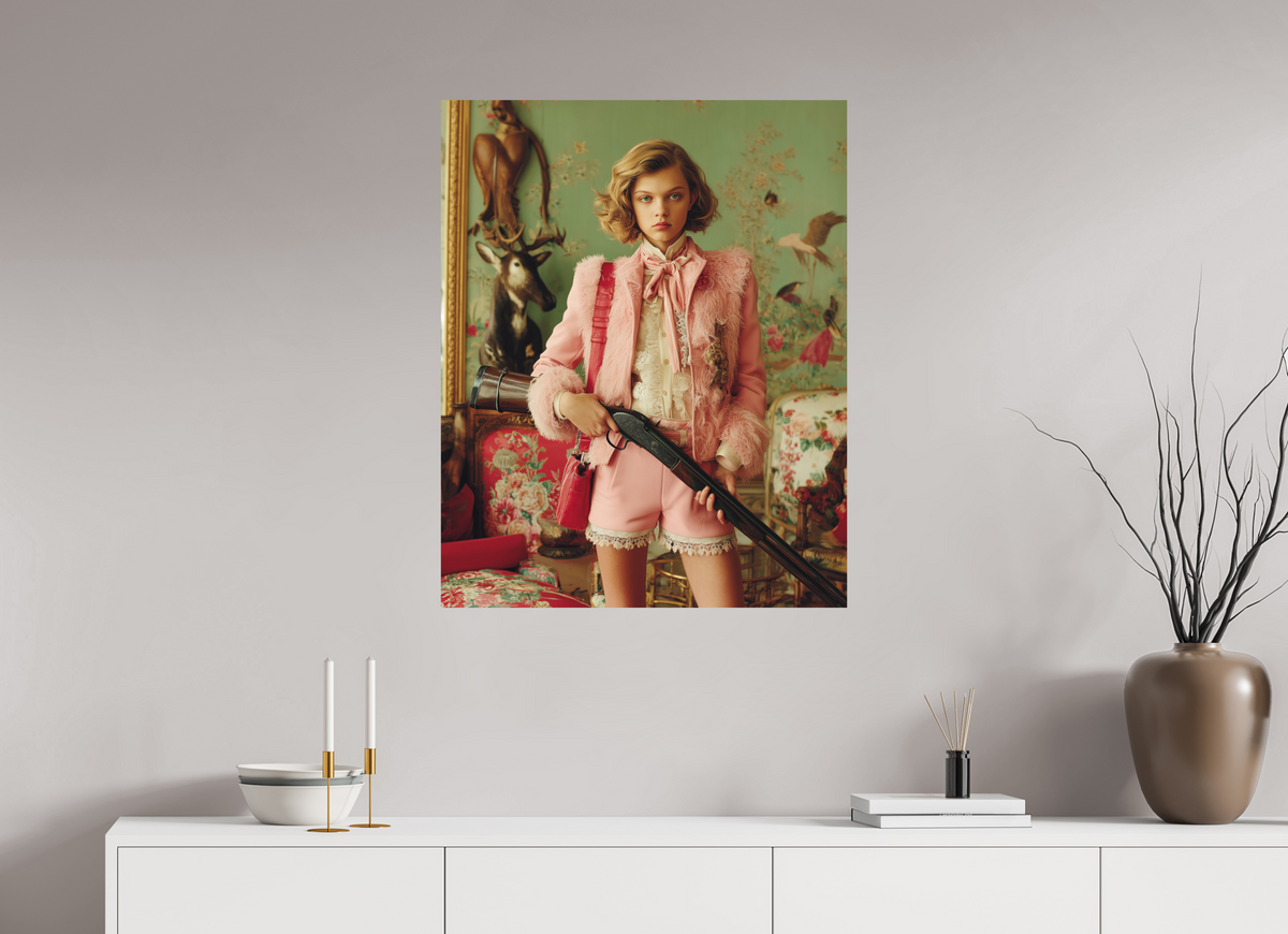 70 x 87,5 cm, Photo Print On Fuji Crystal DP II Hunting Season III