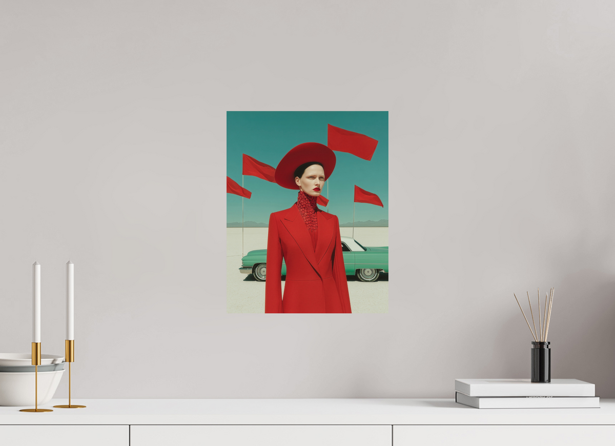 30 x 37,5 cm, Photo Print On Fuji Crystal DP II Red Horizon I