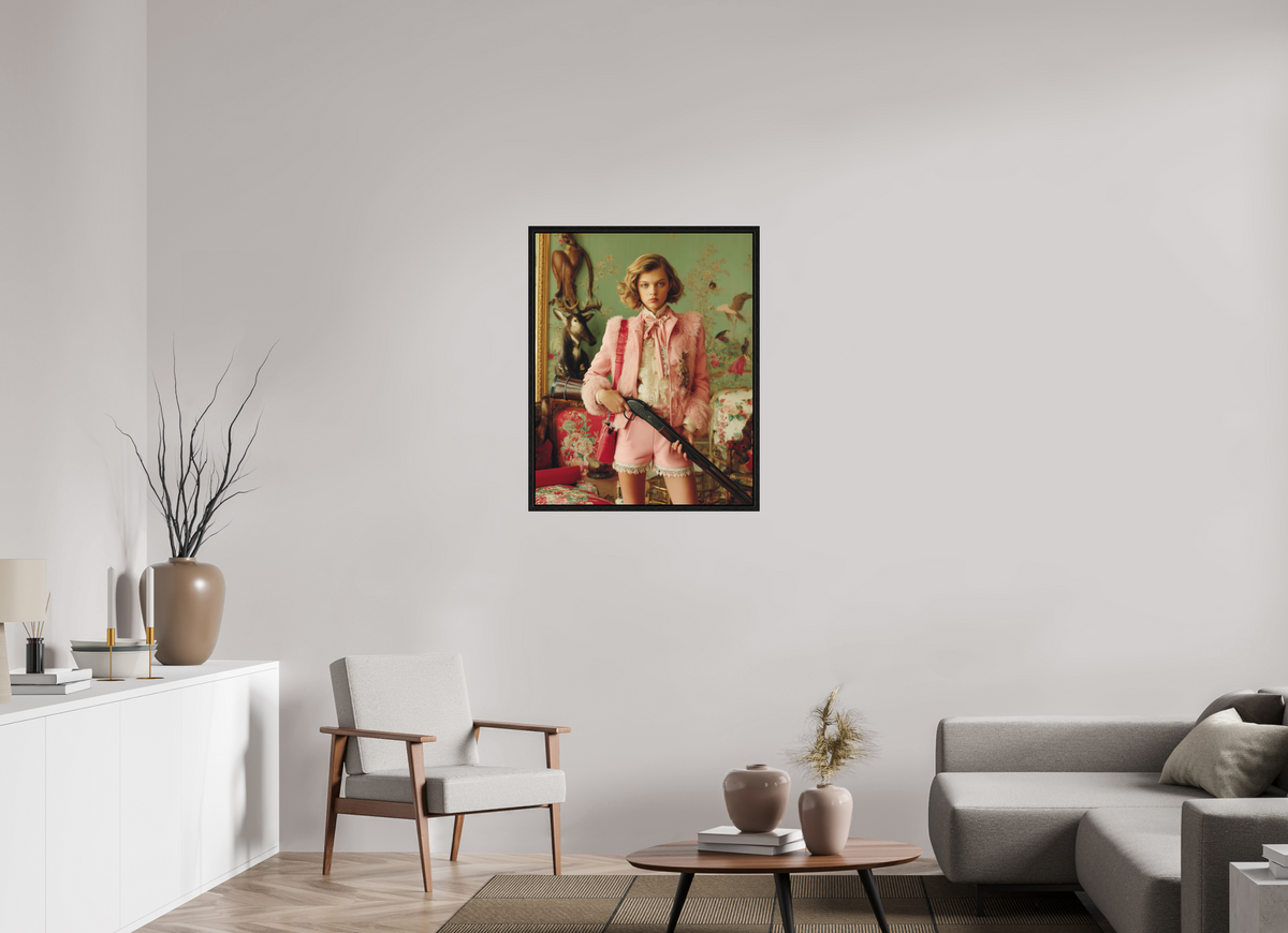 70 x 87,5 cm, Floater Frame Hunting Season III