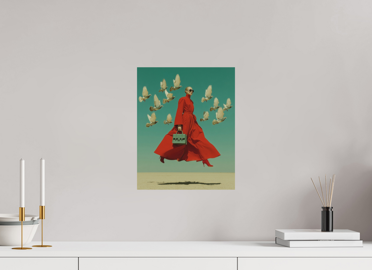 30 x 37,5 cm, Photo Print On Fuji Crystal DP II Red Horizon XI
