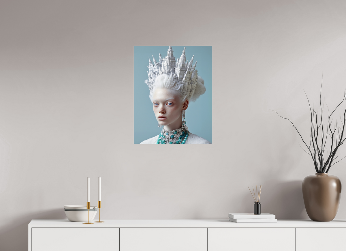 50 x 62,5 cm, Photo Print Under Acrylic Glass Hairdo VI