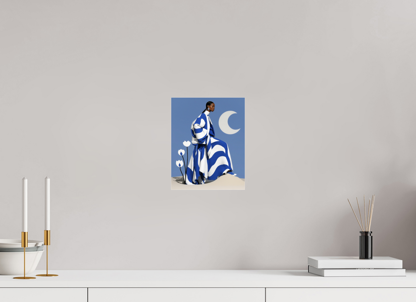 20 x 25 cm, Photo Print Under Acrylic Glass Matisse Fashion XVI