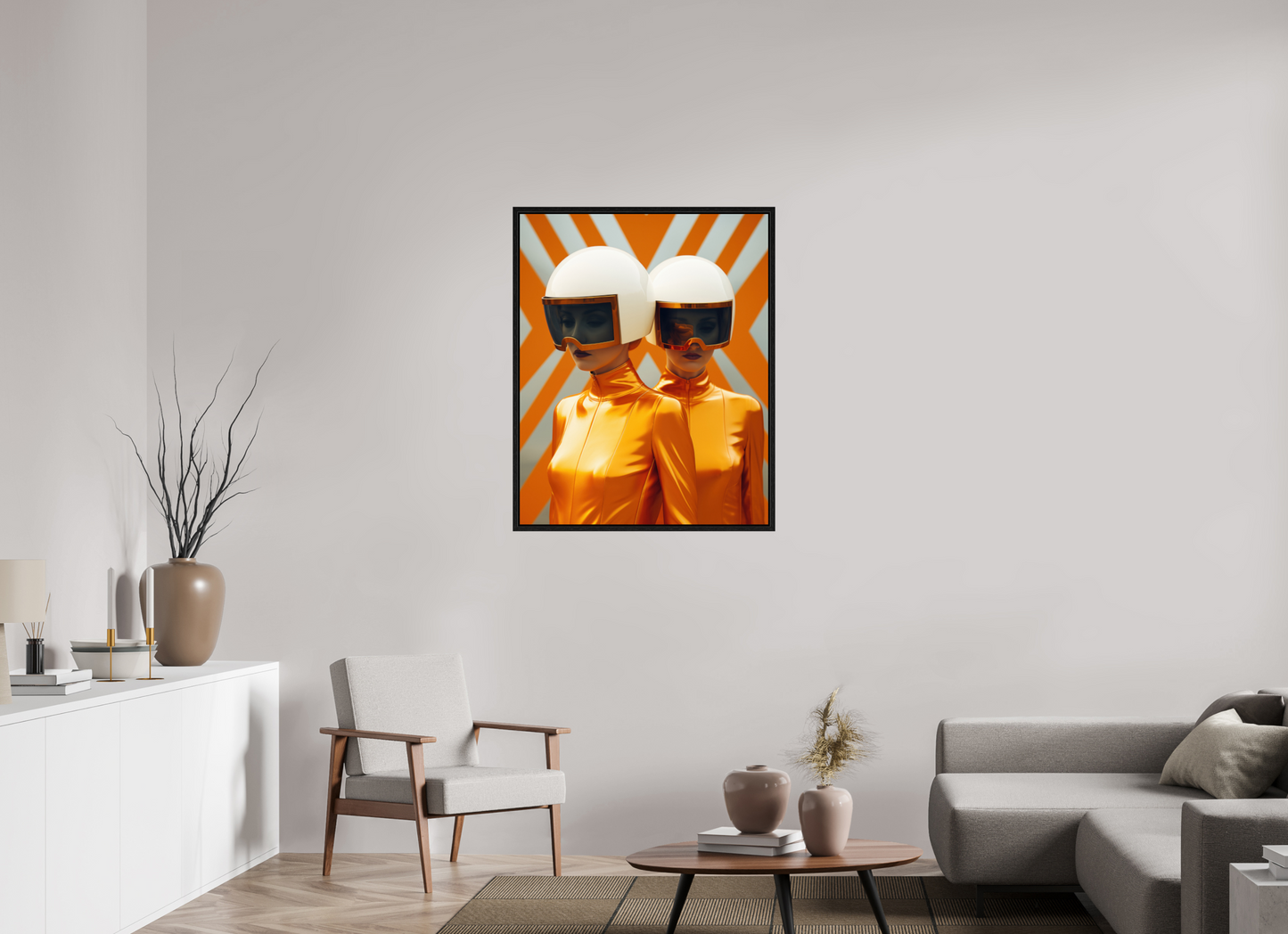 80 x 100 cm, Floater Frame Rollerball VIII