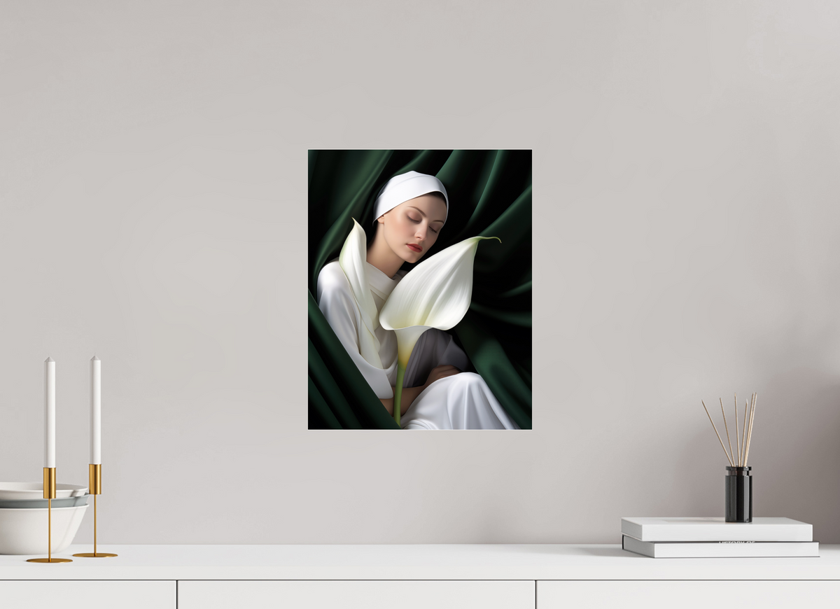 30 x 37,5 cm, Photo Print Under Acrylic Glass Calla XII