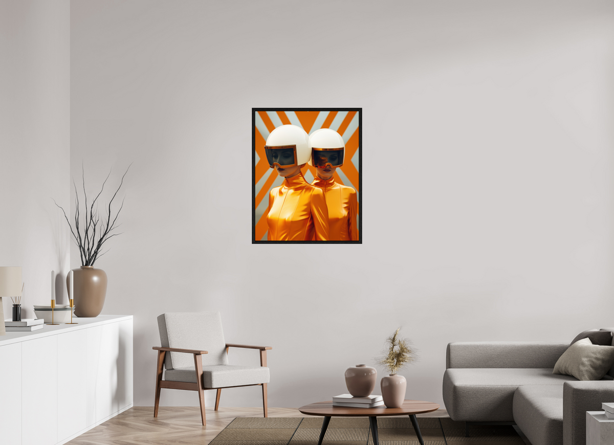 70 x 87,5 cm, Floater Frame Rollerball VIII