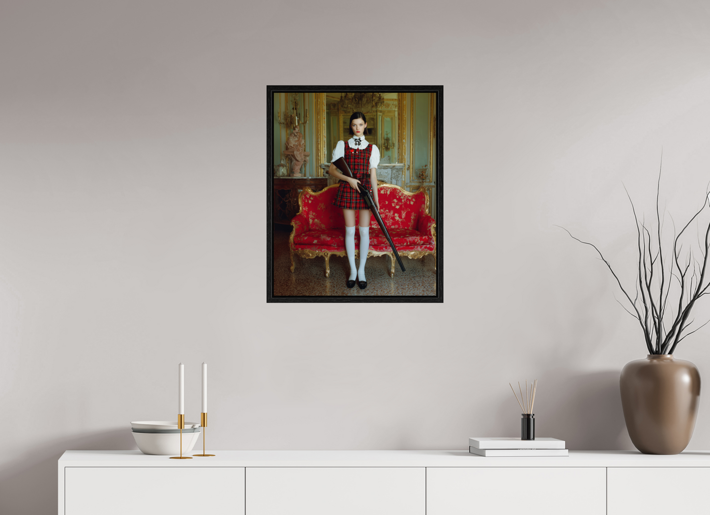50 x 62,5 cm, Floater Frame Hunting Season II
