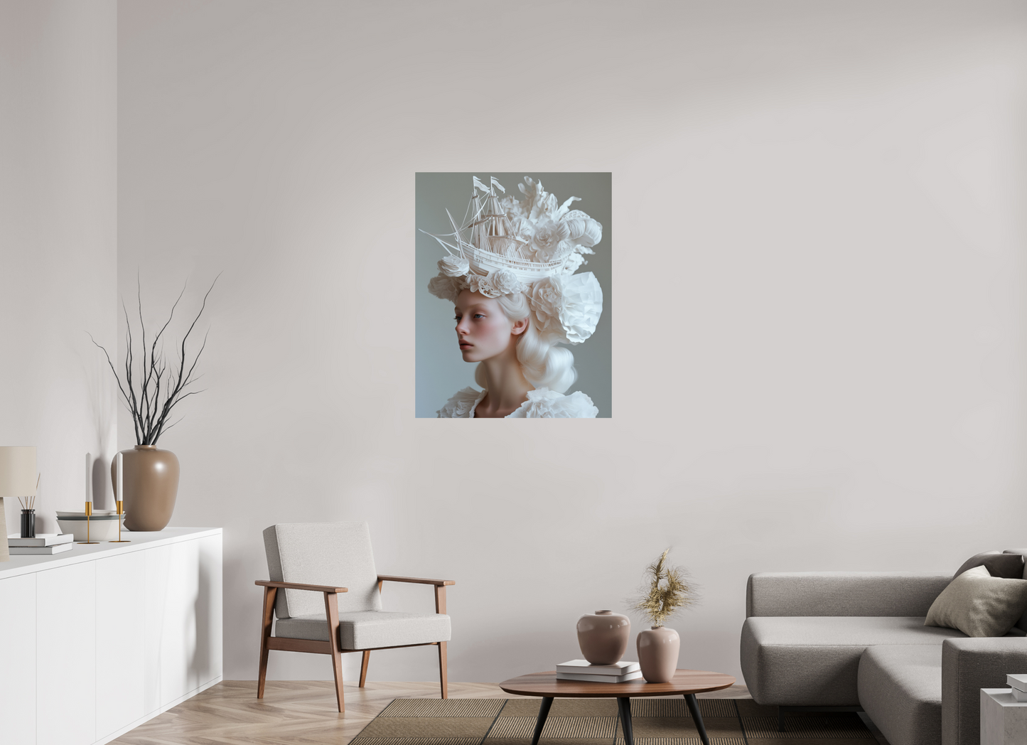 80 x 100 cm, Photo Print On Fuji Crystal DP II Hairdo XX