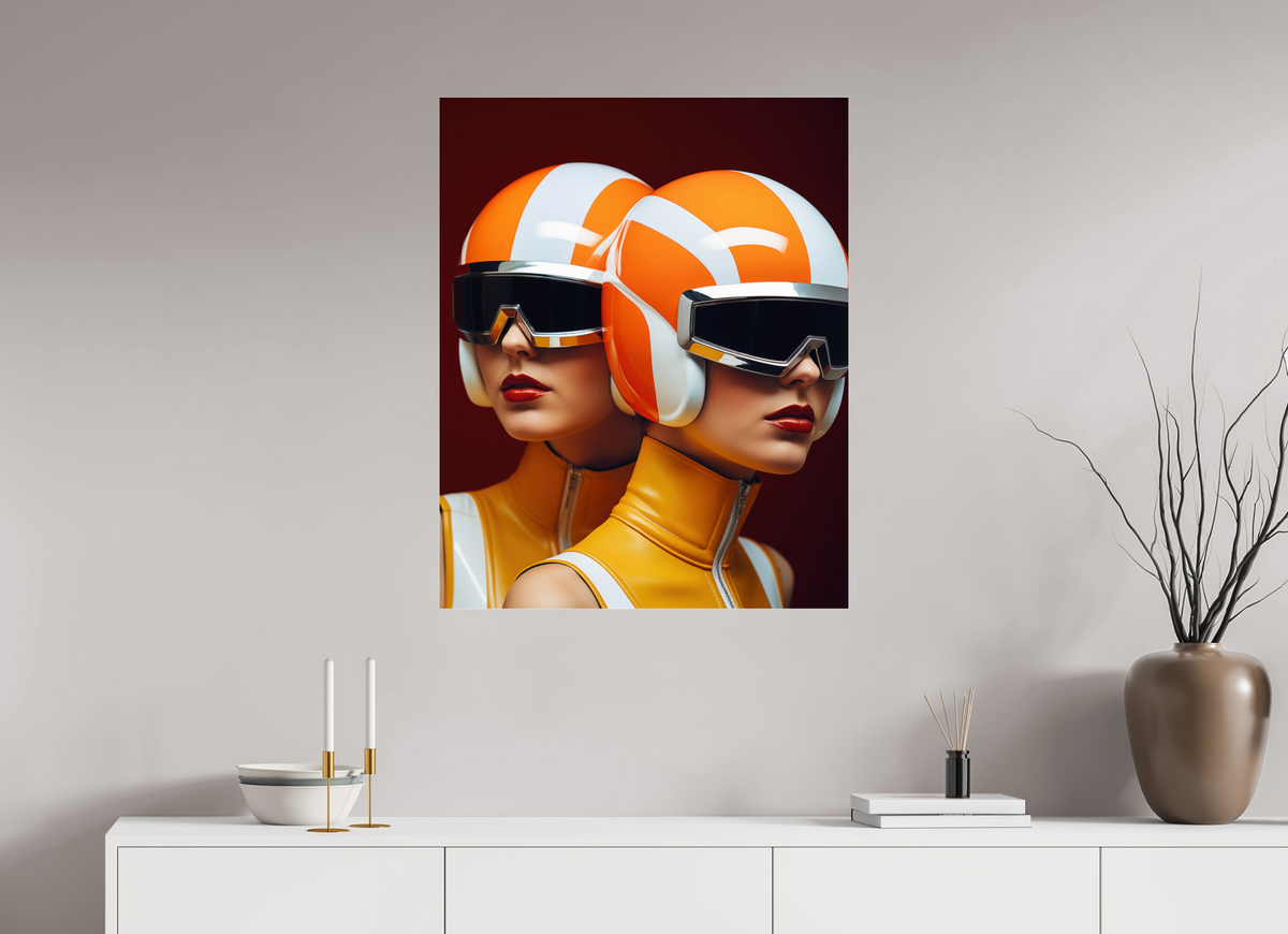 70 x 87,5 cm, Photo Print Under Acrylic Glass Rollerball IV