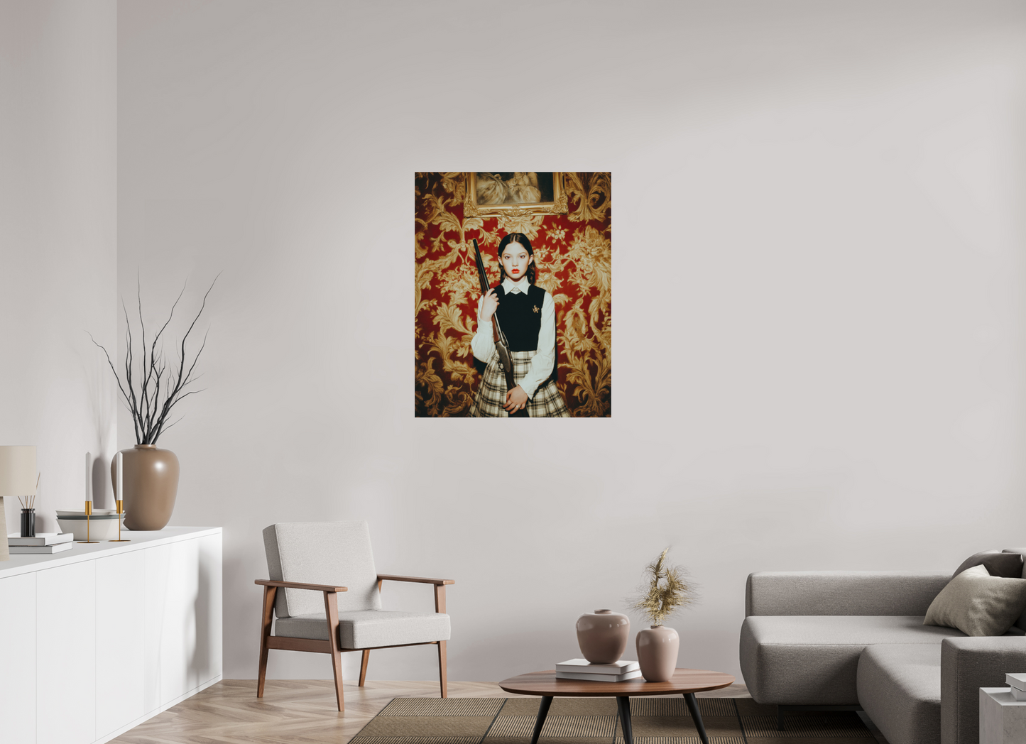 80 x 100 cm, Photo Print On Fuji Crystal DP II Hunting Season VII
