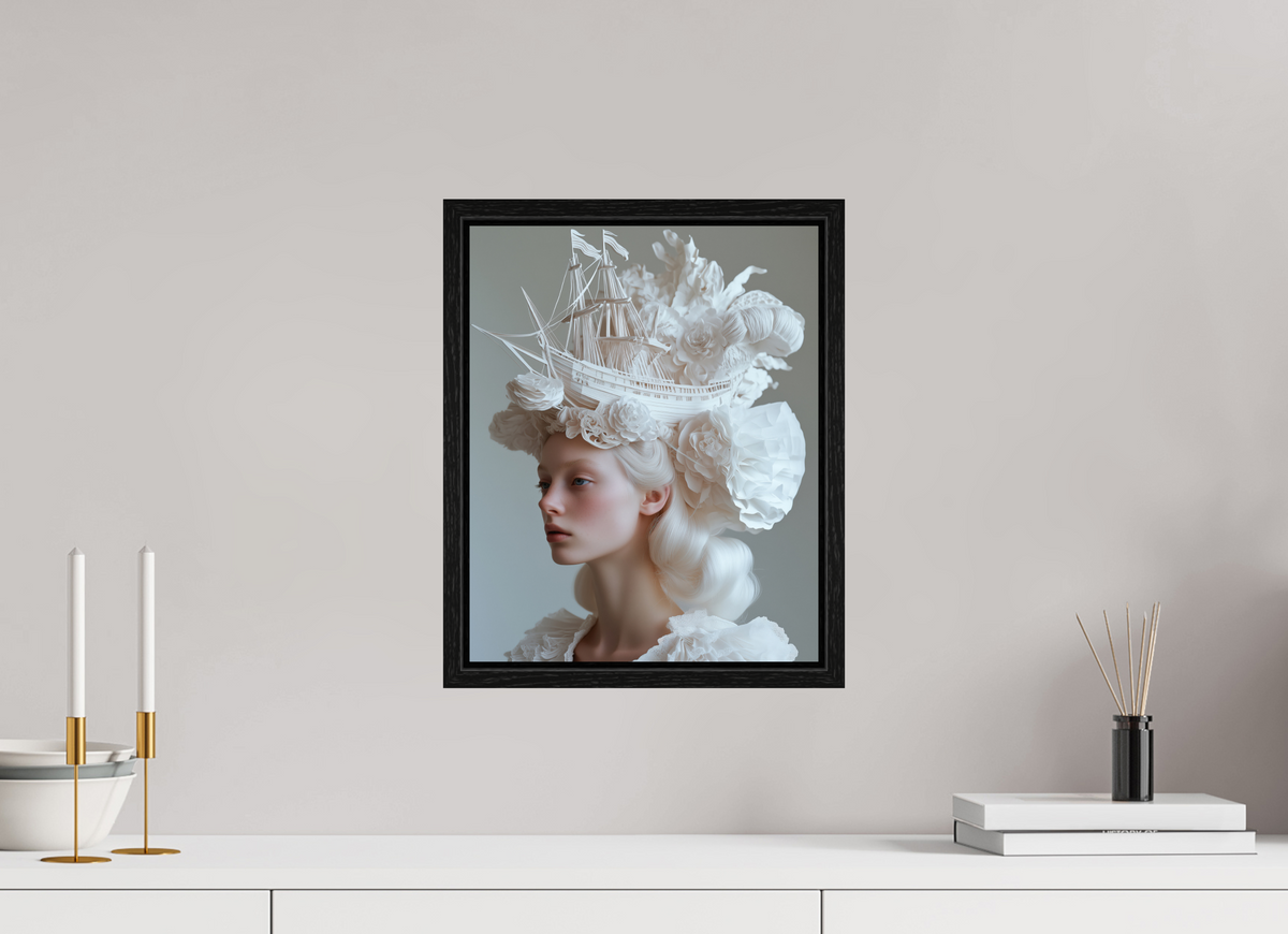 30 x 37,5 cm, Floater Frame Hairdo XX
