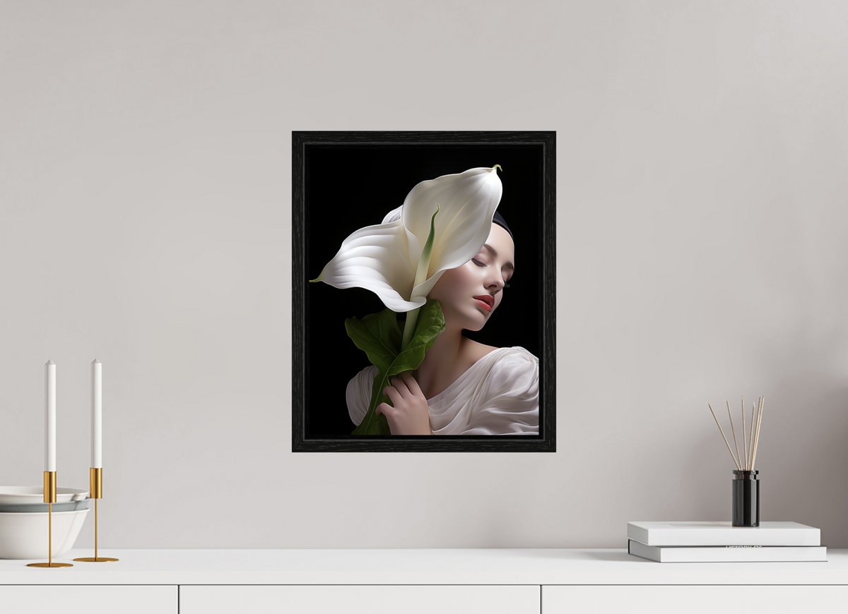 30 x 37,5 cm, Floater Frame Calla XVII