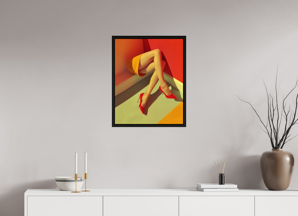 50 x 62,5 cm, Floater Frame Legs XV