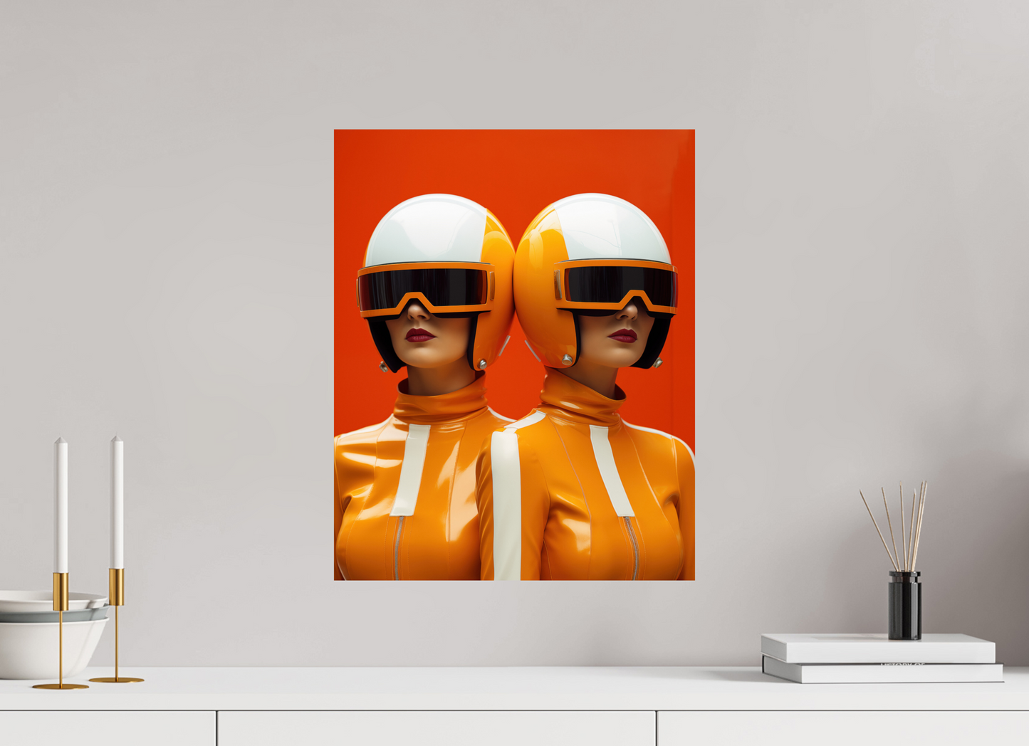 40 x 50 cm, Photo Print On Fuji Crystal DP II Rollerball XVII