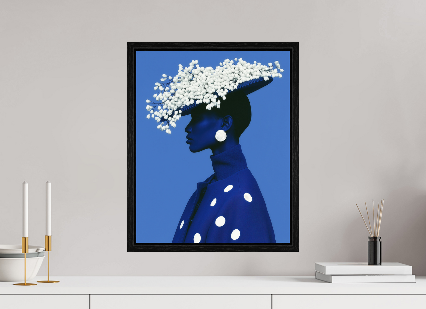 40 x 50 cm, Floater Frame Matisse Fashion X