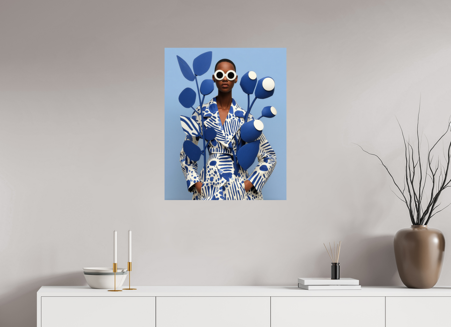60 x 75 cm, Photo Print On Fuji Crystal DP II Matisse VI