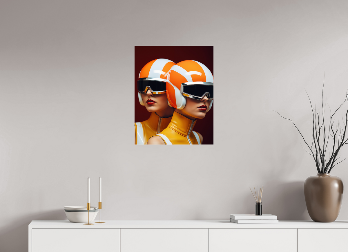 50 x 62,5 cm, Photo Print Under Acrylic Glass Rollerball IV