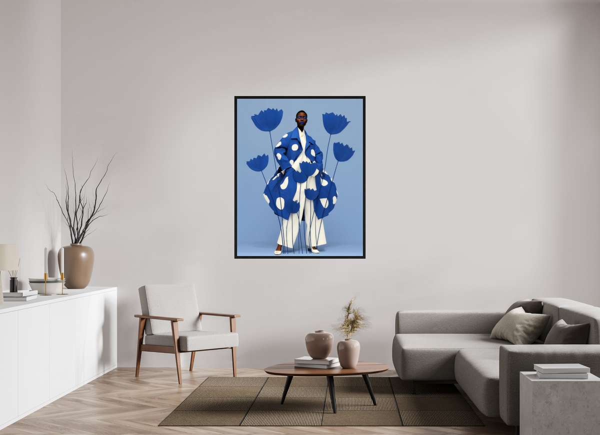 110 x 137,5 cm, Floater Frame Matisse Fashion VIII