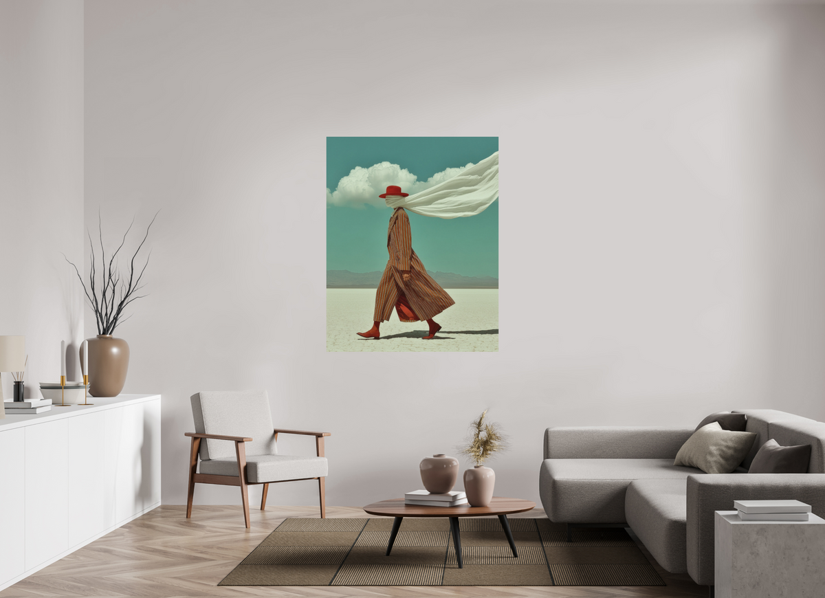 110 x 137,5 cm, Photo Print On Fuji Crystal DP II Red Horizon V
