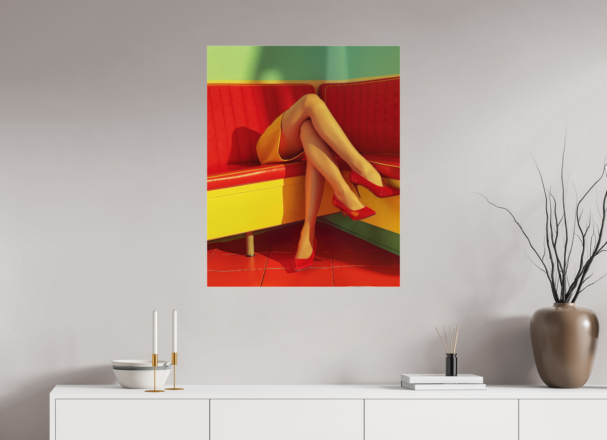 70 x 87,5 cm, Photo Print Under Acrylic Glass Legs XVI