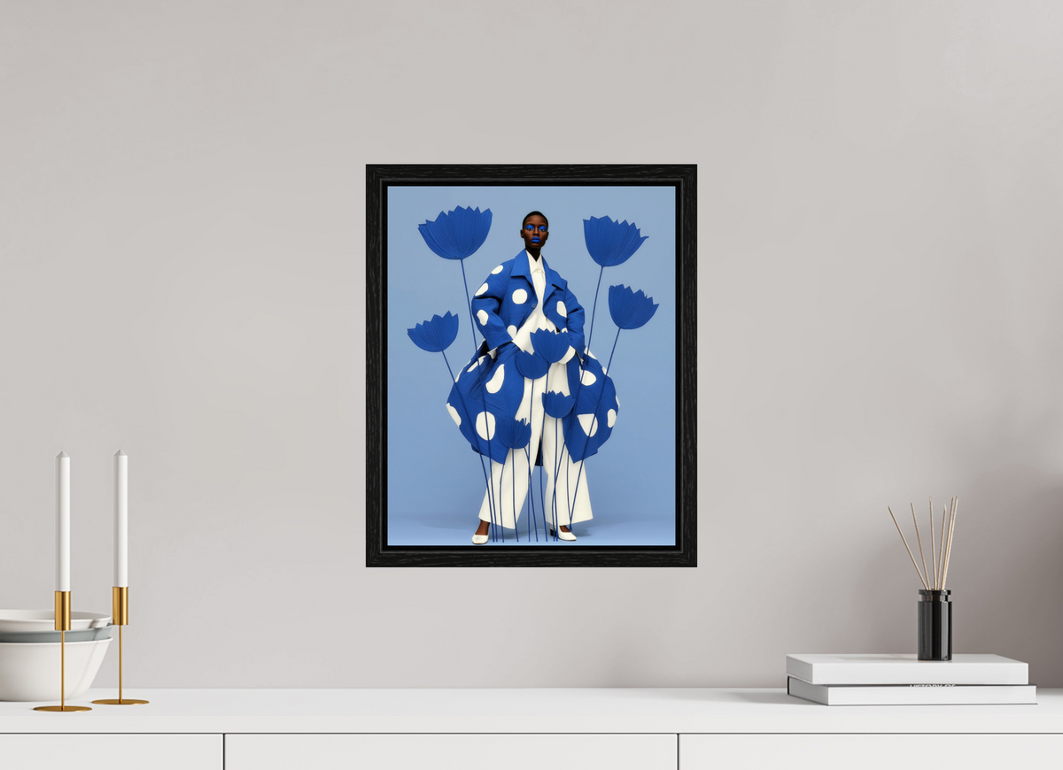 30 x 37,5 cm, Floater Frame Matisse Fashion VIII