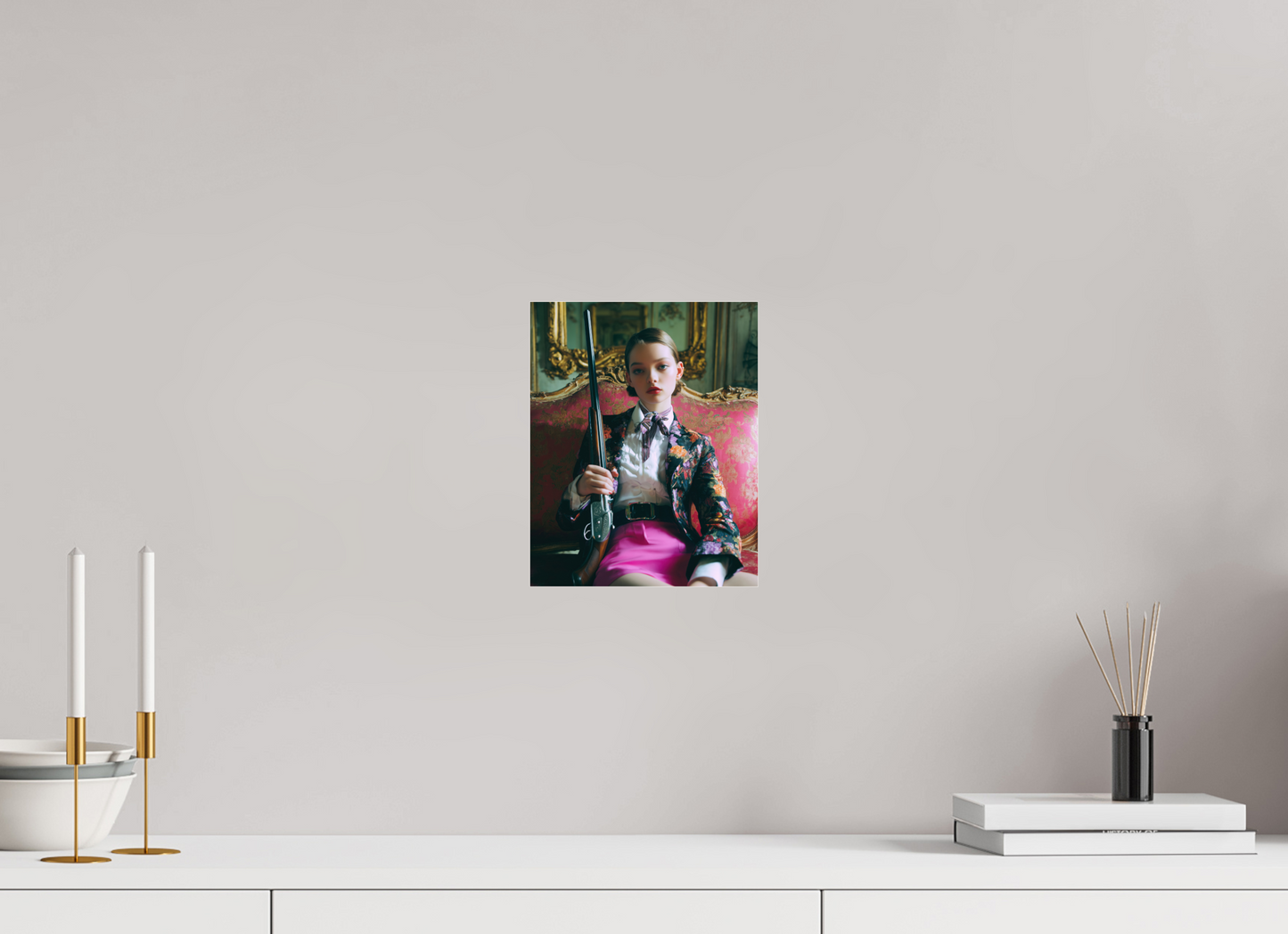20 x 25 cm, Photo Print Under Acrylic Glass Hunting Season I
