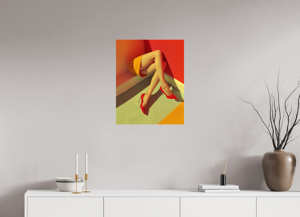 50 x 62,5 cm, Photo Print Under Acrylic Glass Legs XV