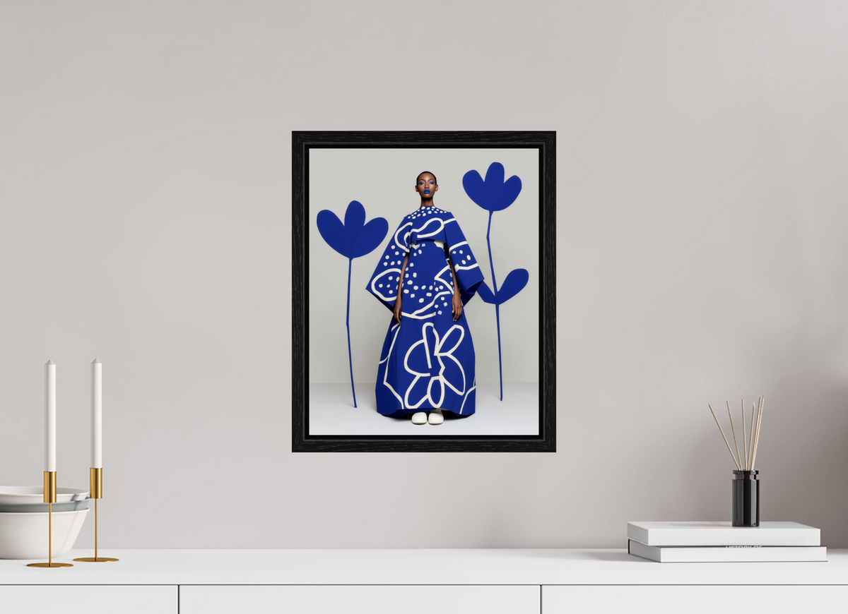 30 x 37,5 cm, Floater Frame Matisse Fashion XX