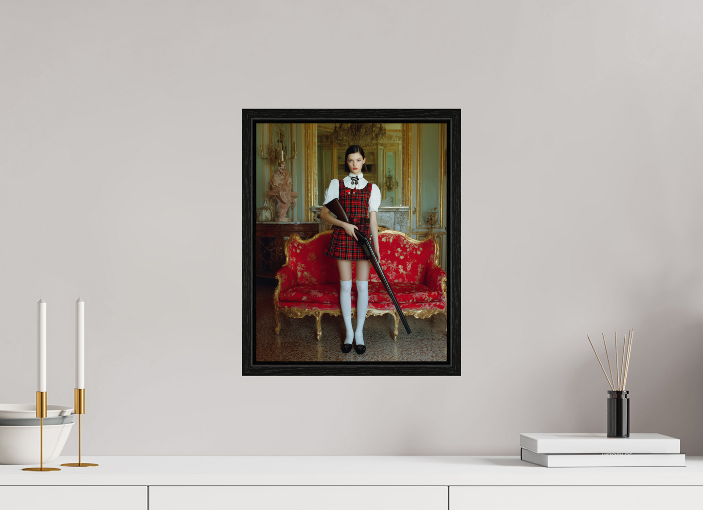 30 x 37,5 cm, Floater Frame Hunting Season II