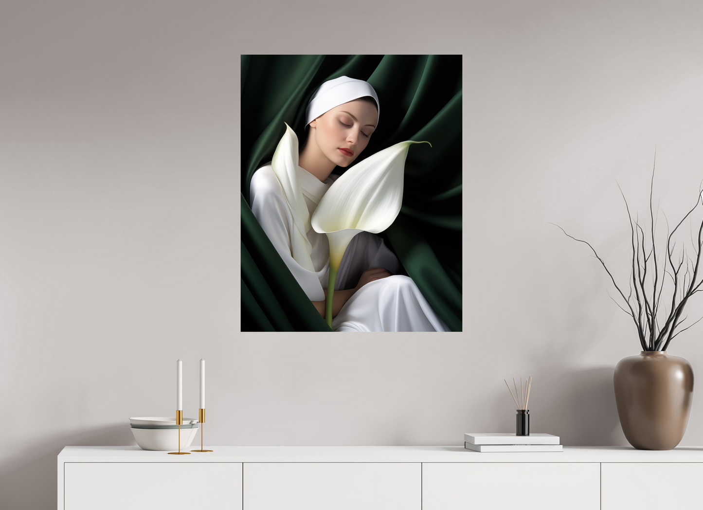 70 x 87,5 cm, Photo Print On Fuji Crystal DP II Calla XII