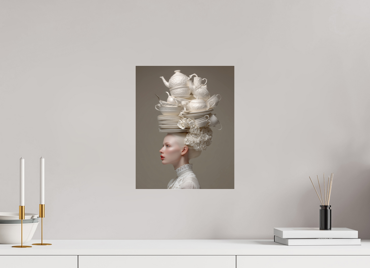 30 x 37,5 cm, Photo Print Under Acrylic Glass Hairdo V