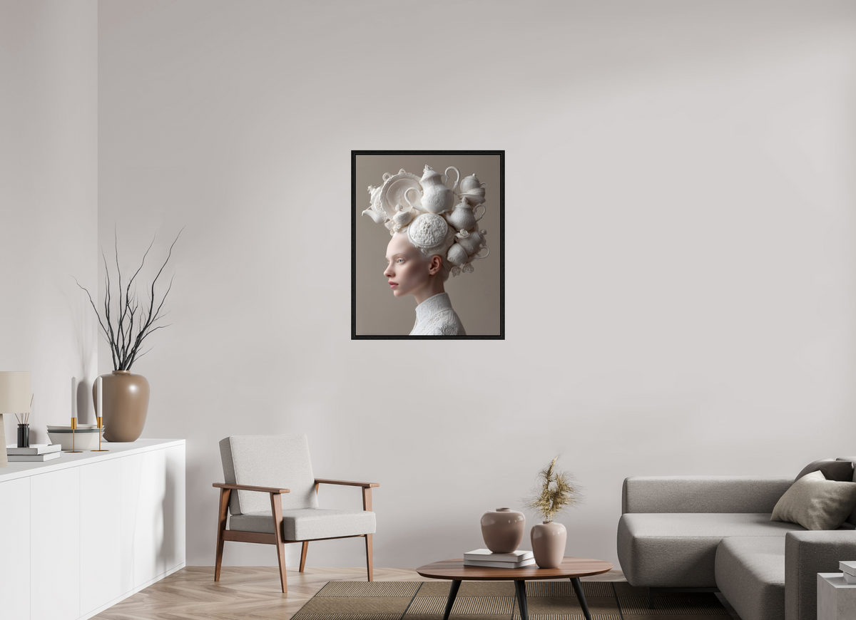 70 x 87,5 cm, Floater Frame Hairdo VII