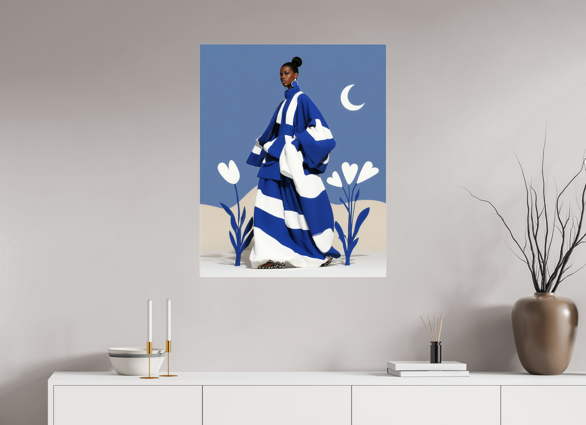 70 x 87,5 cm, Photo Print Under Acrylic Glass Matisse Fashion II