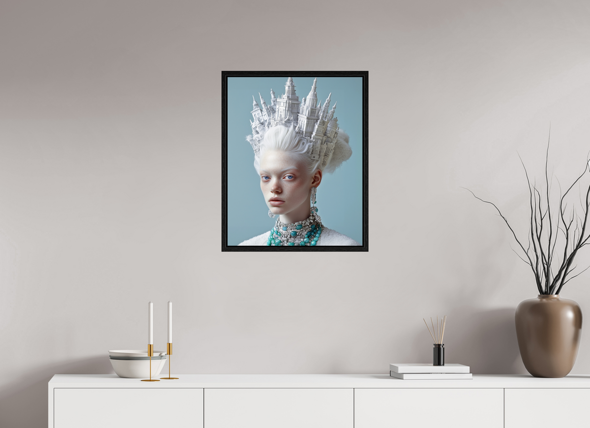 50 x 62,5 cm, Floater Frame Hairdo VI