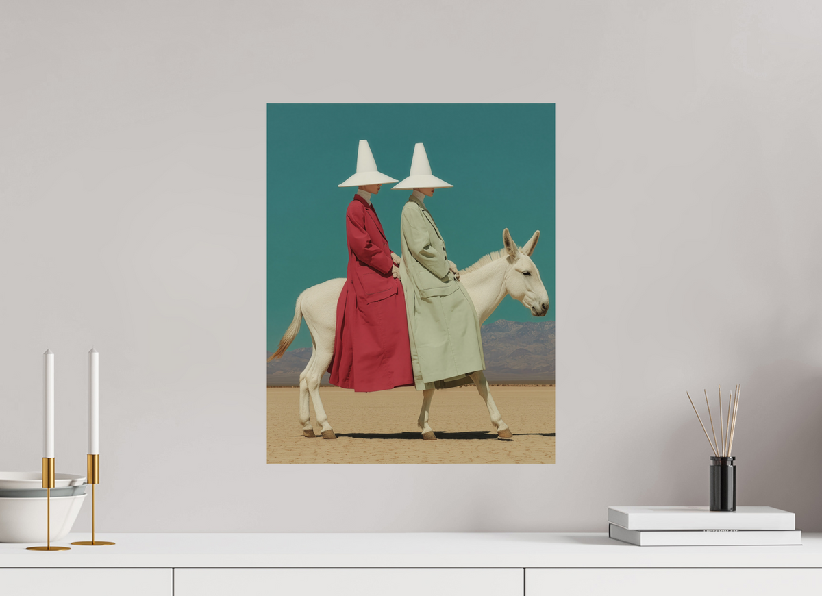 40 x 50 cm, Photo Print On Fuji Crystal DP II Red Horizon IV