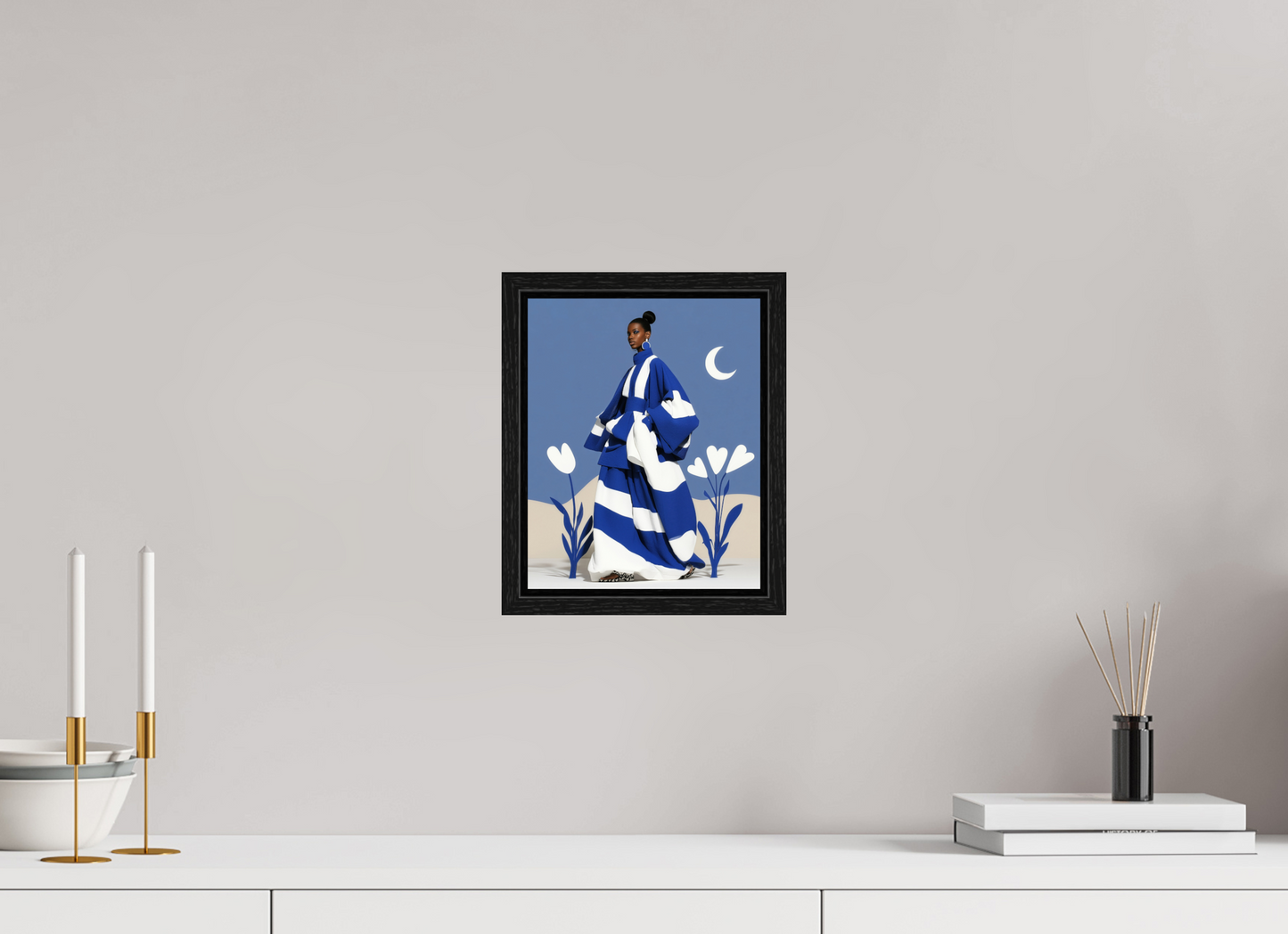 20 x 25 cm, Floater Frame Matisse Fashion II
