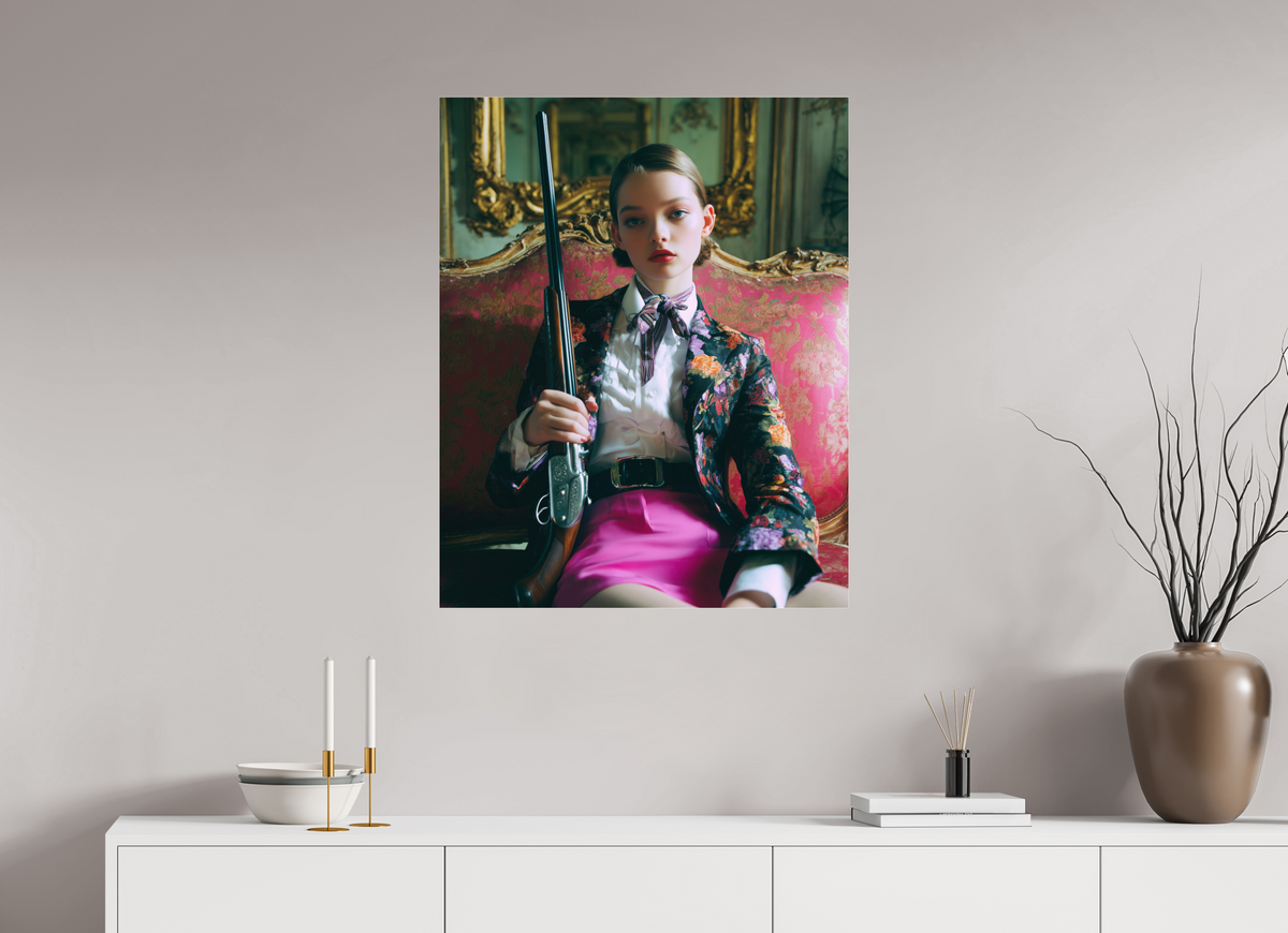 70 x 87,5 cm, Photo Print Under Acrylic Glass Hunting Season I