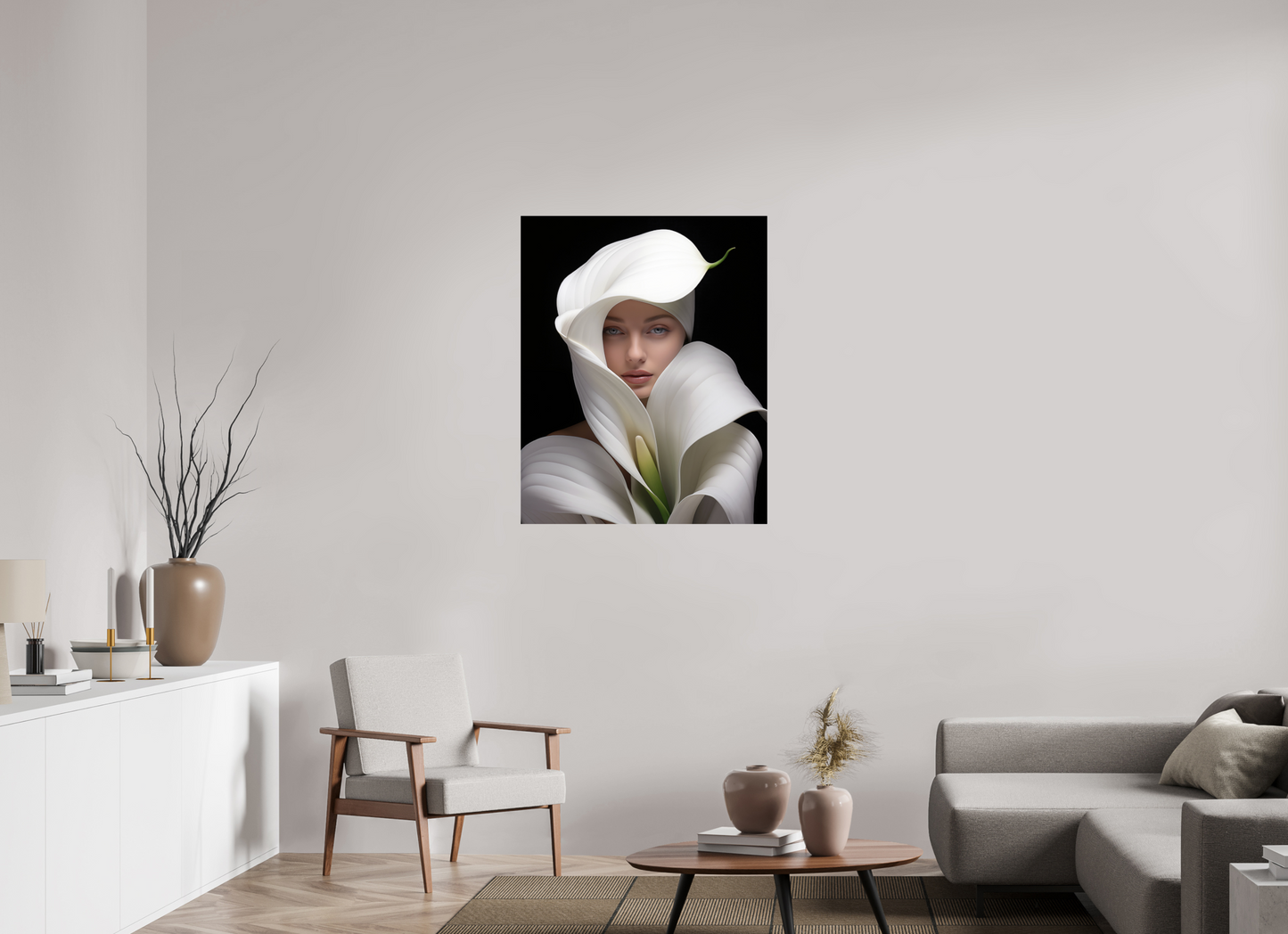 80 x 100 cm, Photo Print On Fuji Crystal DP II Calla VI
