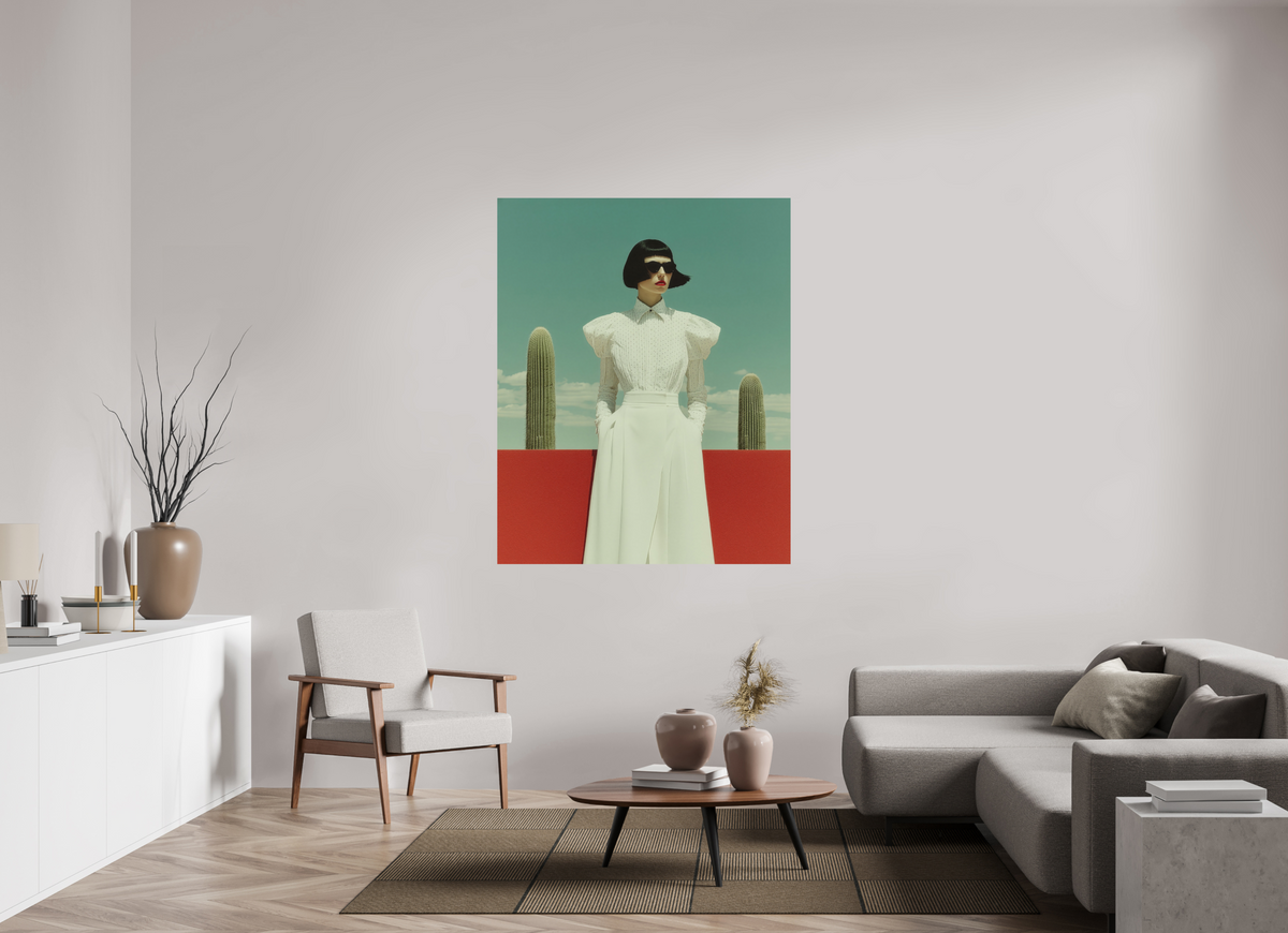 120 x 150 cm, Photo Print On Fuji Crystal DP II Red Horizon XII