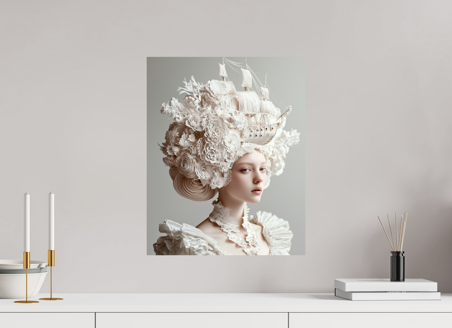40 x 50 cm, Photo Print On Fuji Crystal DP II Hairdo XXIV