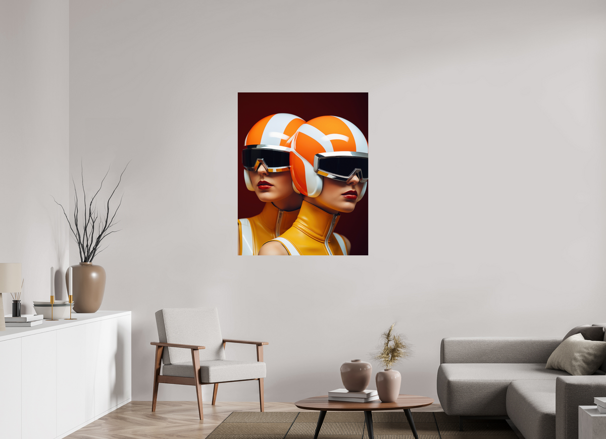 90 x 112,5 cm, Photo Print On Fuji Crystal DP II Rollerball IV