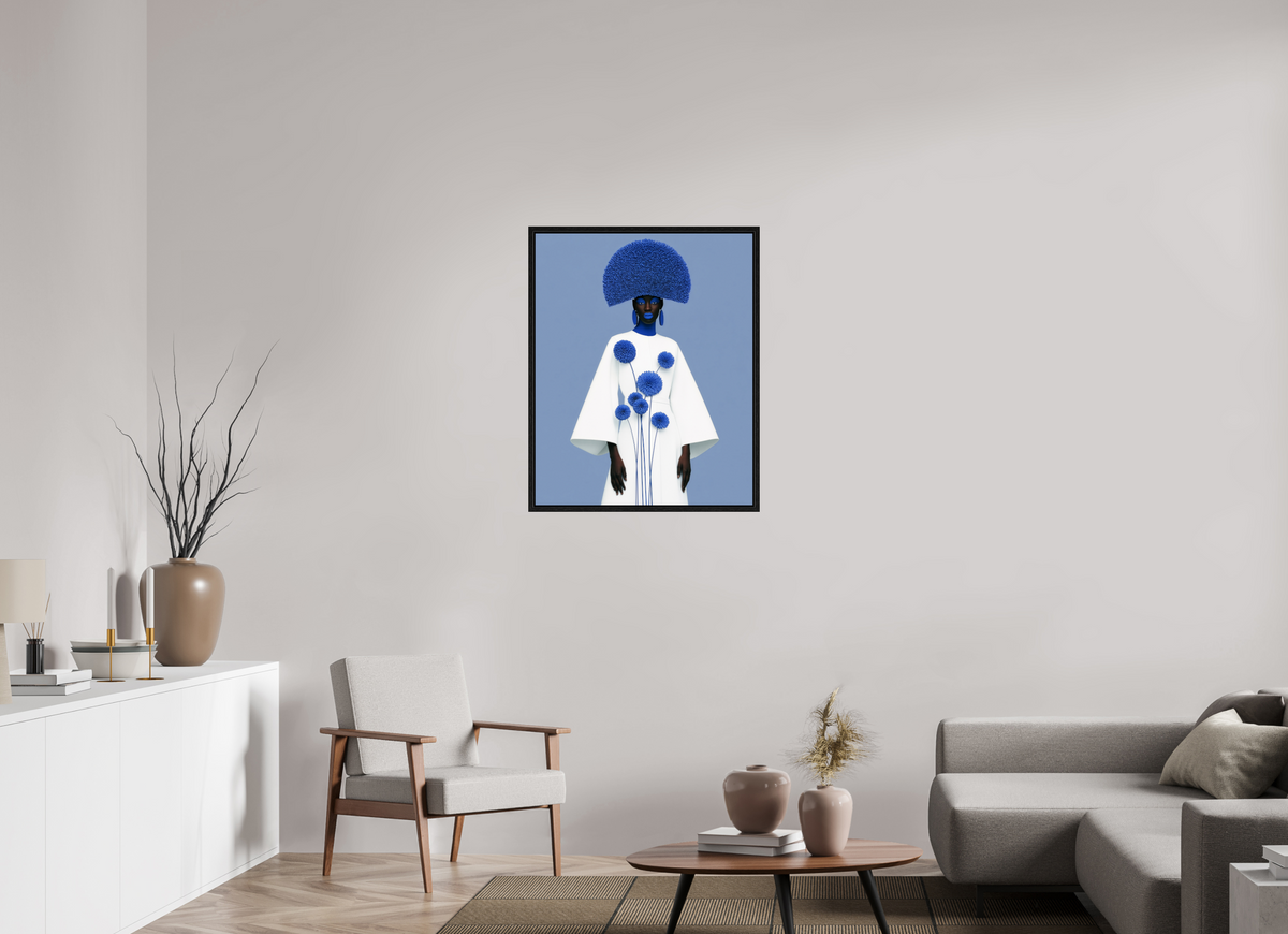 70 x 87,5 cm, Floater Frame Matisse XXI