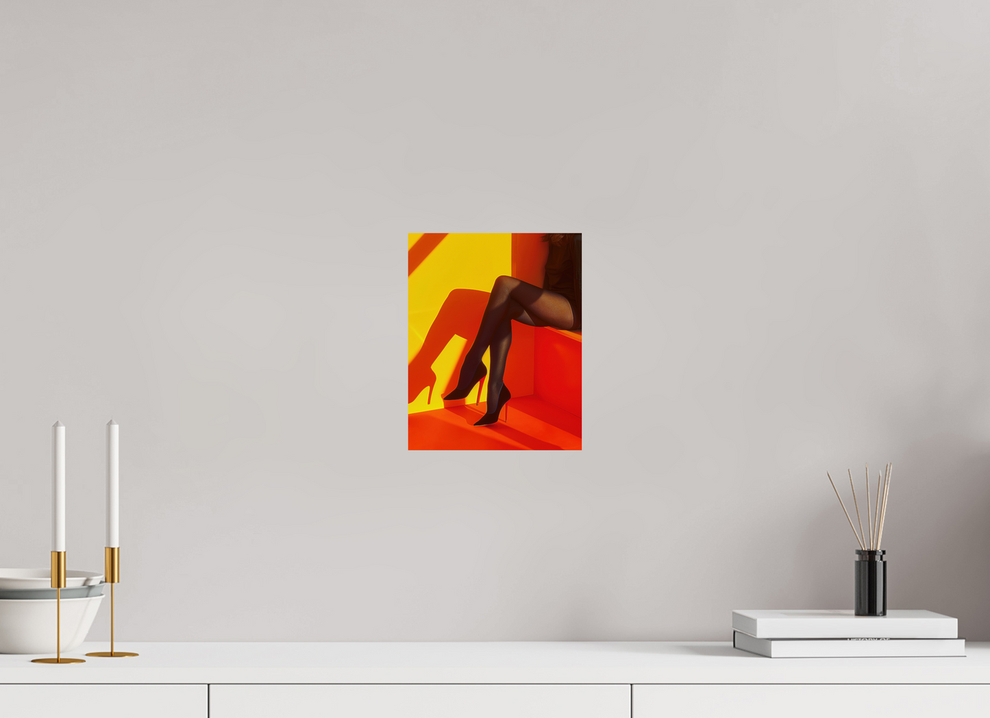 20 x 25 cm, Photo Print On Fuji Crystal DP II Legs X