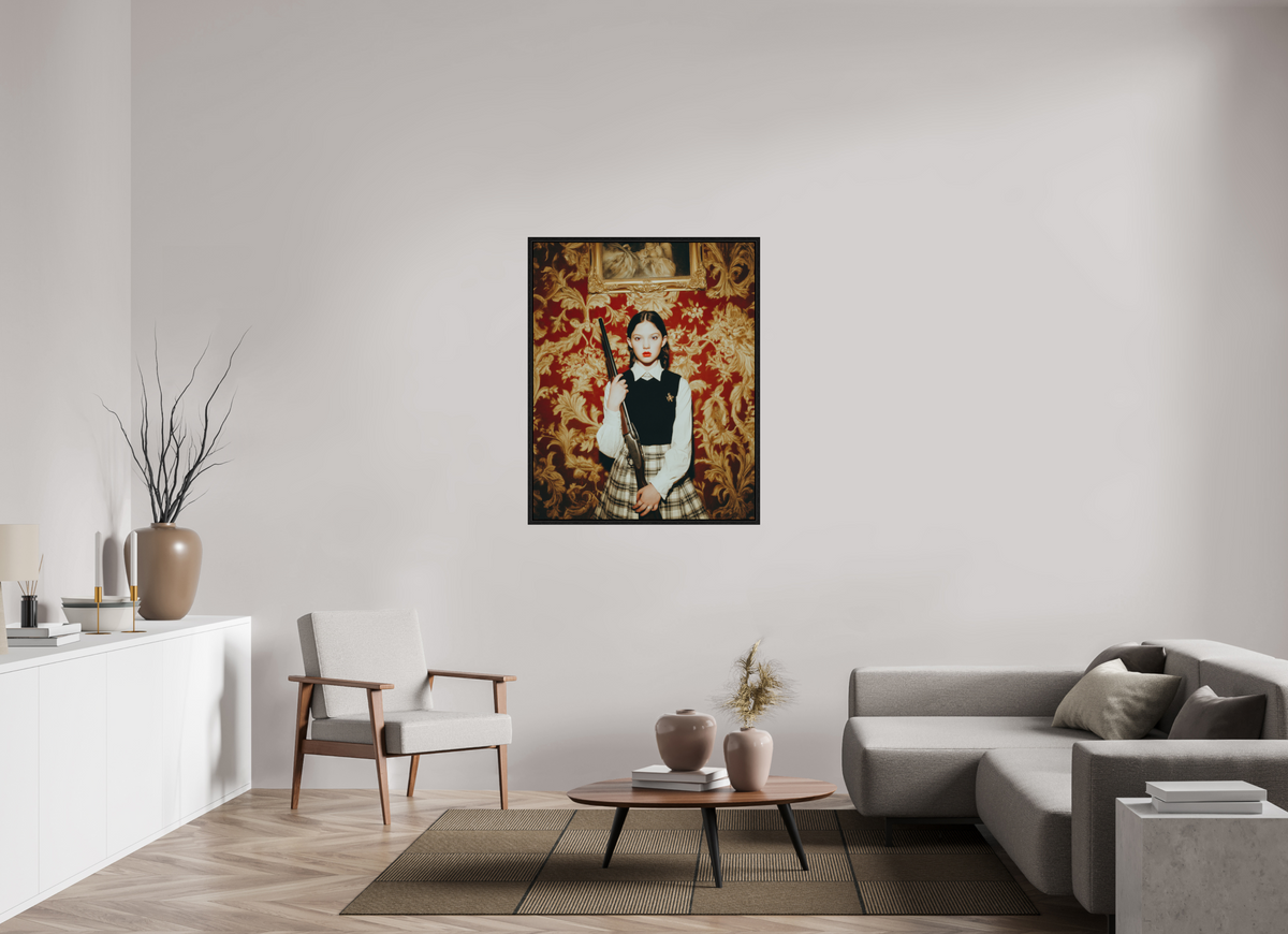 90 x 112,5 cm, Floater Frame Hunting Season VII