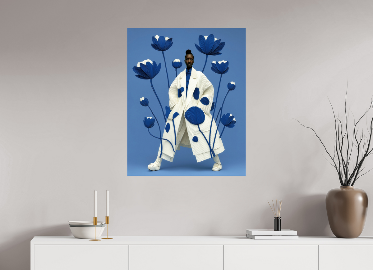 70 x 87,5 cm, Photo Print Under Acrylic Glass Matisse Fashion IV