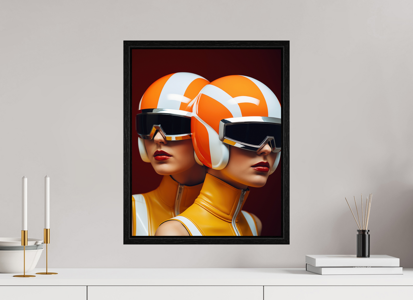 40 x 50 cm, Floater Frame Rollerball IV