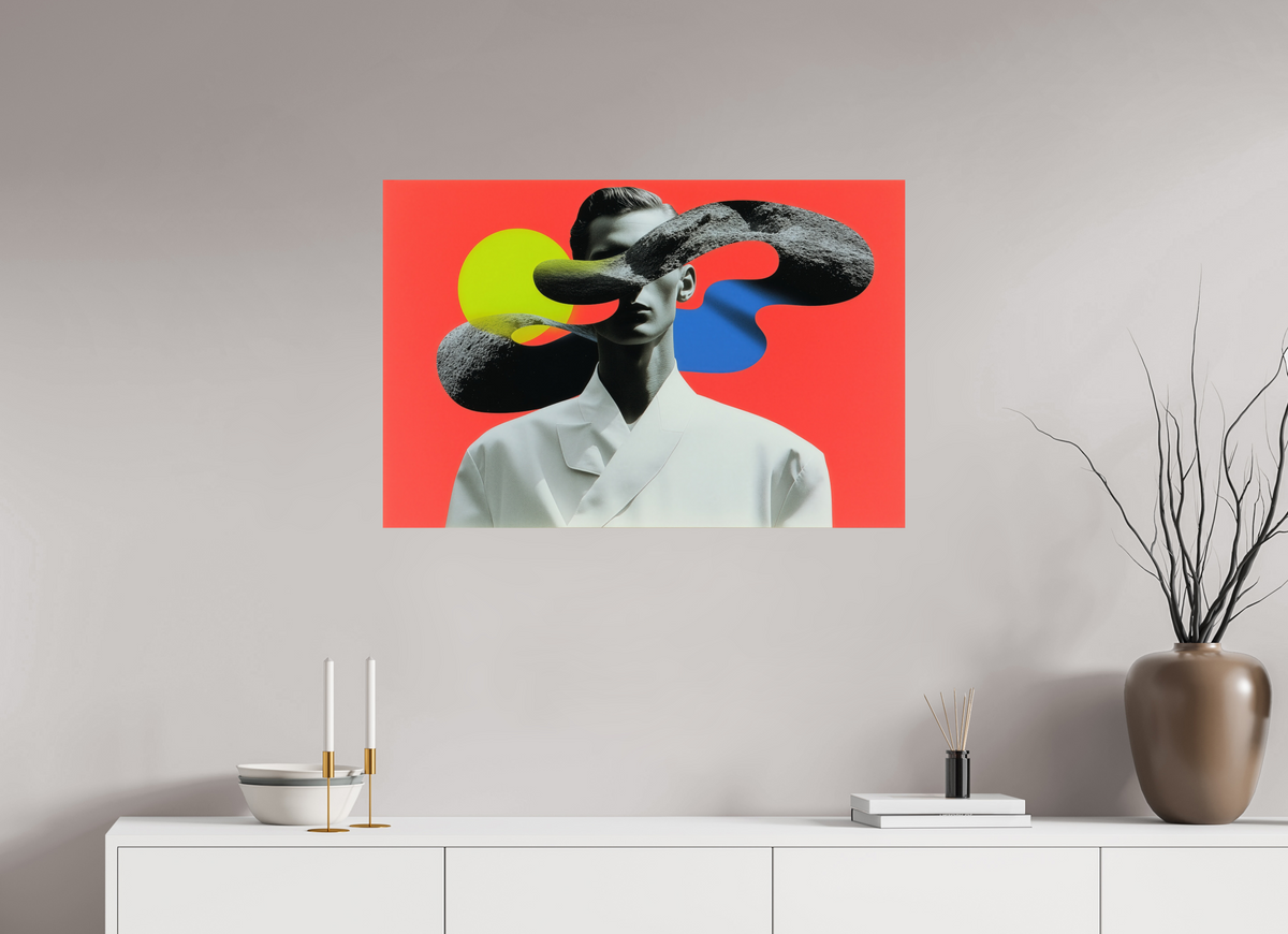 90 x 60 cm, Photo Print On Fuji Crystal DP II Geometry of Memory VII