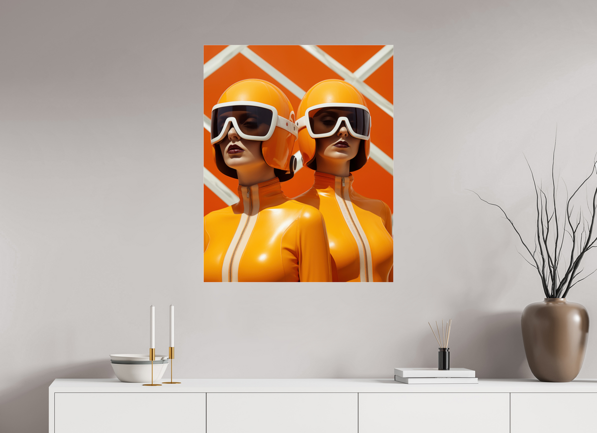 70 x 87,5 cm, Photo Print Under Acrylic Glass Rollerball XVI
