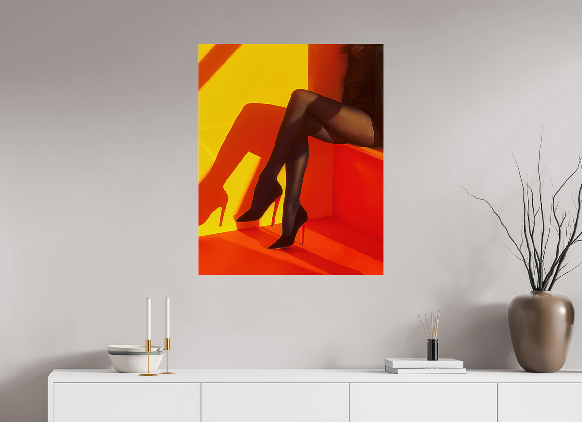 70 x 87,5 cm, Photo Print Under Acrylic Glass Legs X
